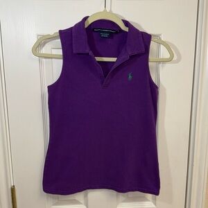 Ralph Lauren purple small polo sleeveless